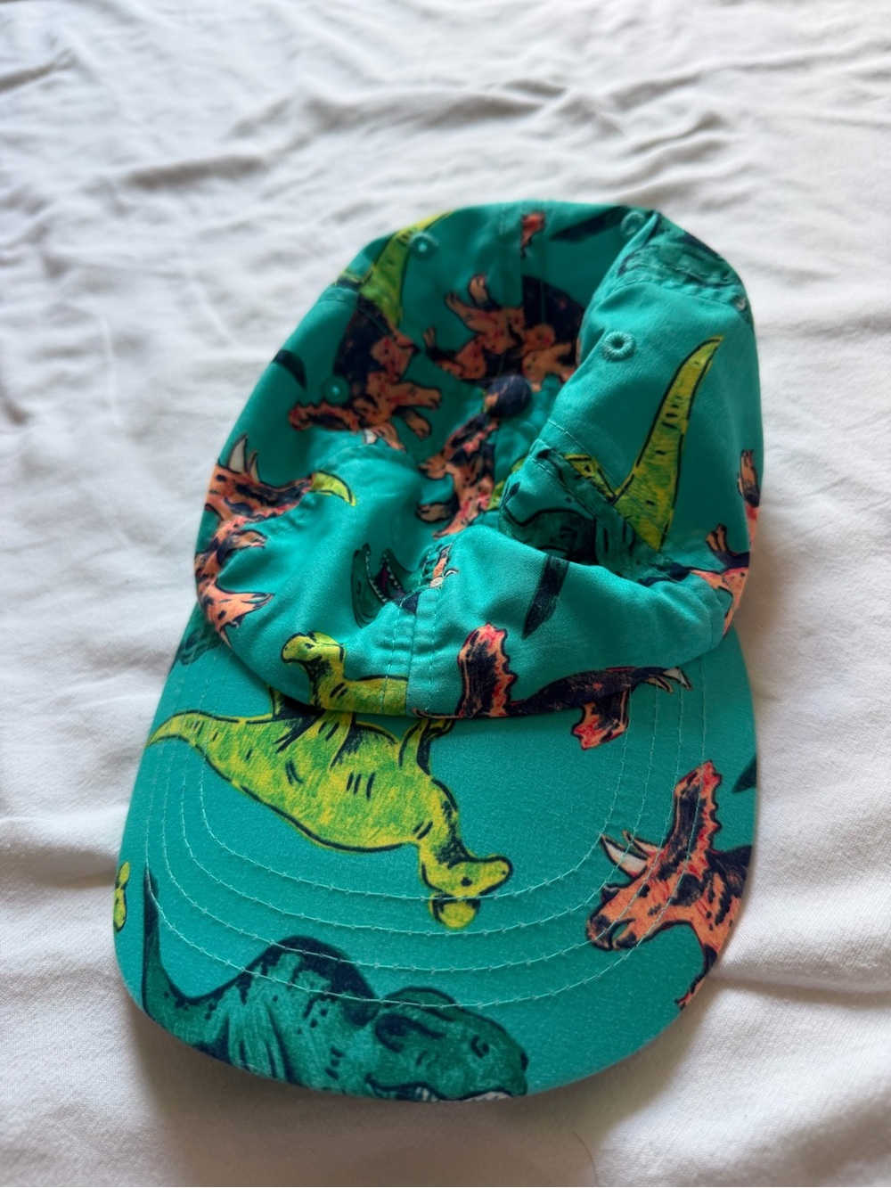 Carter's Teal Kids' Dinosaur Print Cap